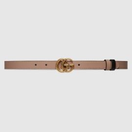 Gucci GG Marmont Reversible Thin Belt at Gucci